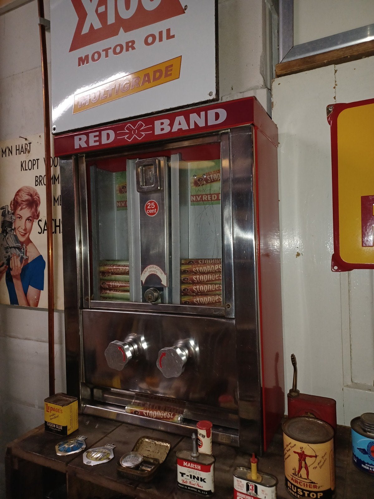 Red-Band snoepautomaat.  super mooi., Verzamelen, Automaten | Overige, Ophalen, Zo goed als nieuw