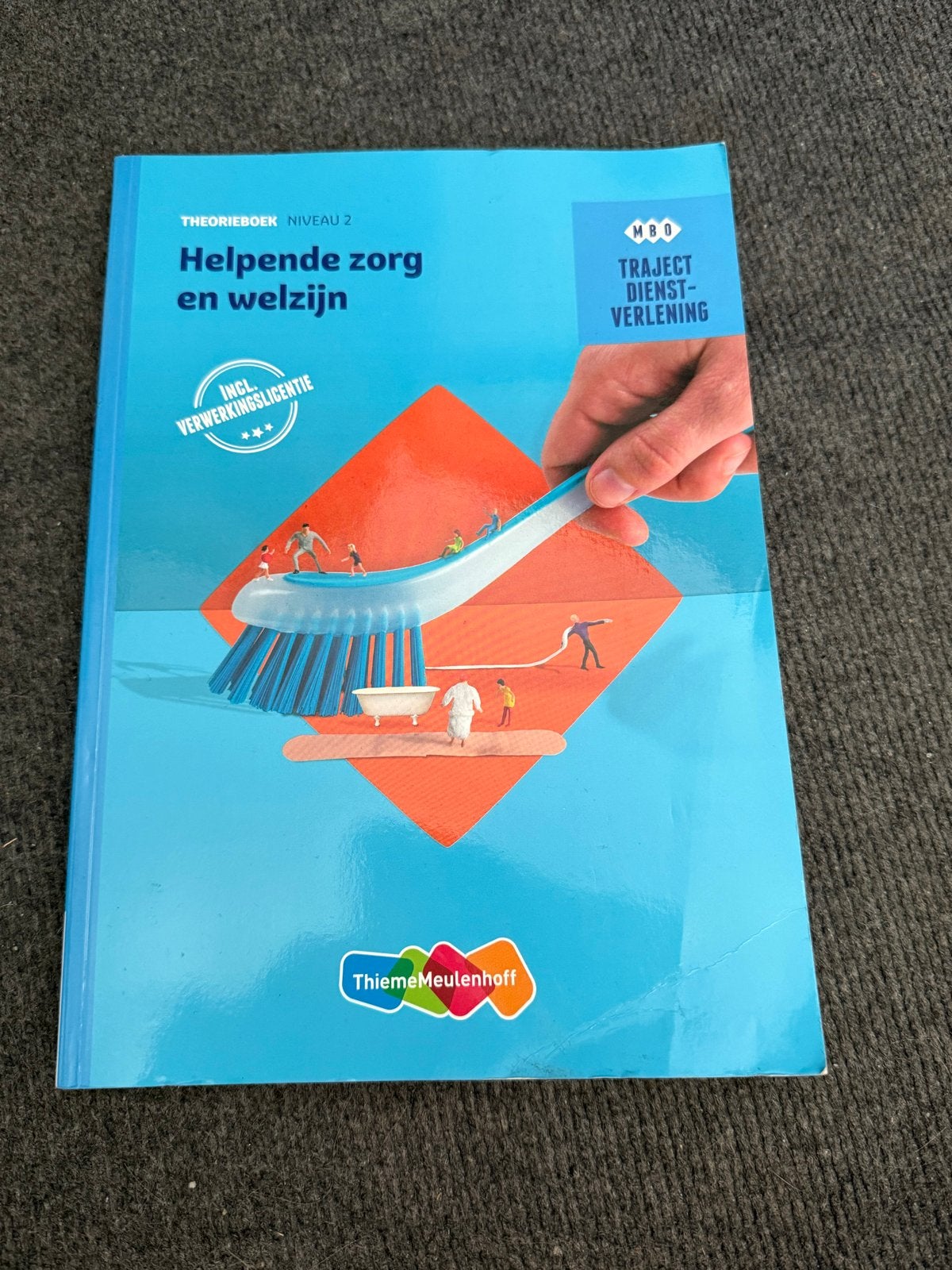Schoolboek: Helpende zorg en welzijn - Theorieboek Niveau 2, Boeken, Schoolboeken, Ophalen, Zo goed als nieuw, Overige niveaus