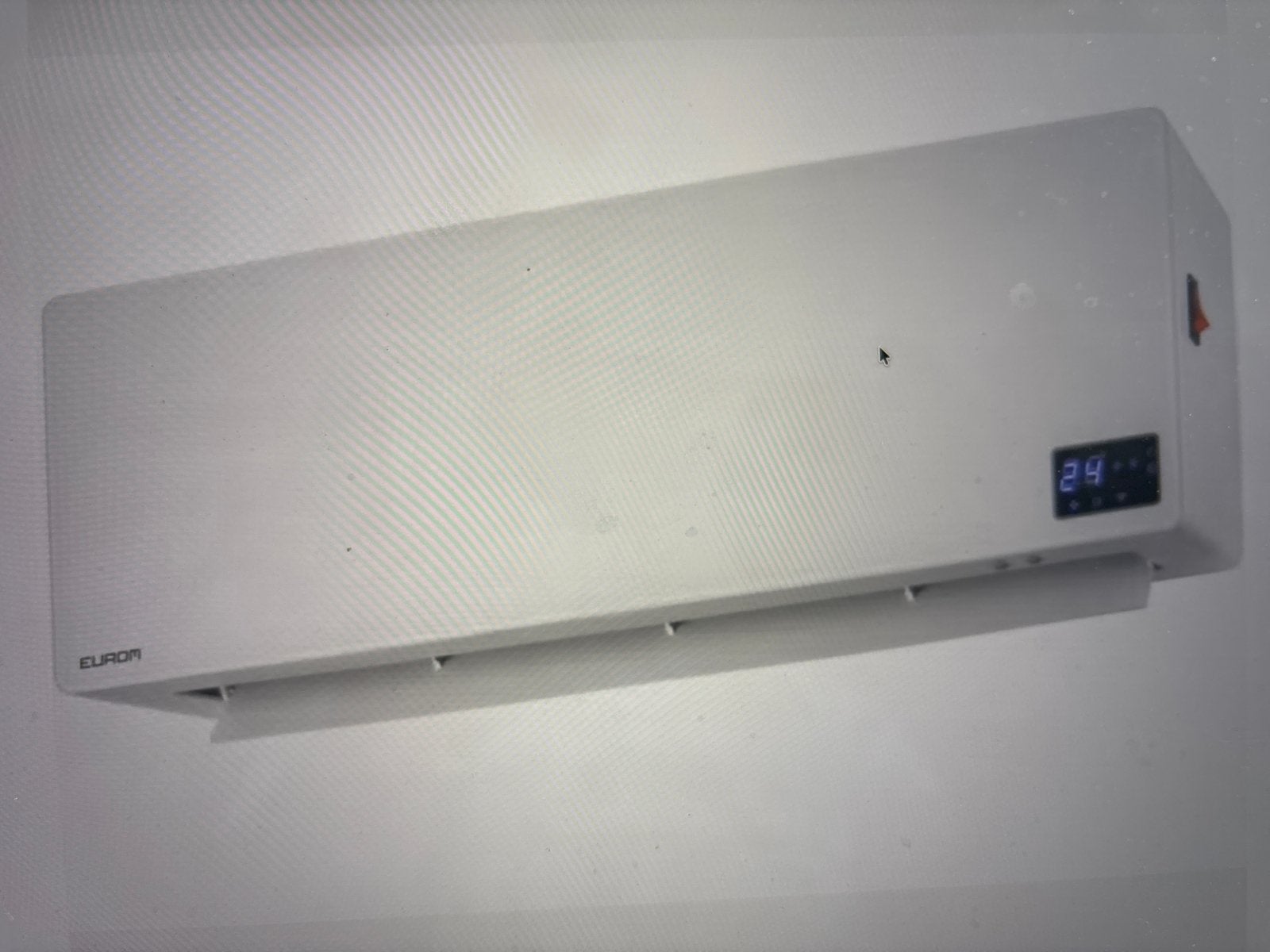 Eurom wall design heat 2000 wifi keramise kachel, Minder dan 60 m³, 3 snelheden of meer, Ophalen of Verzenden, Zo goed als nieuw