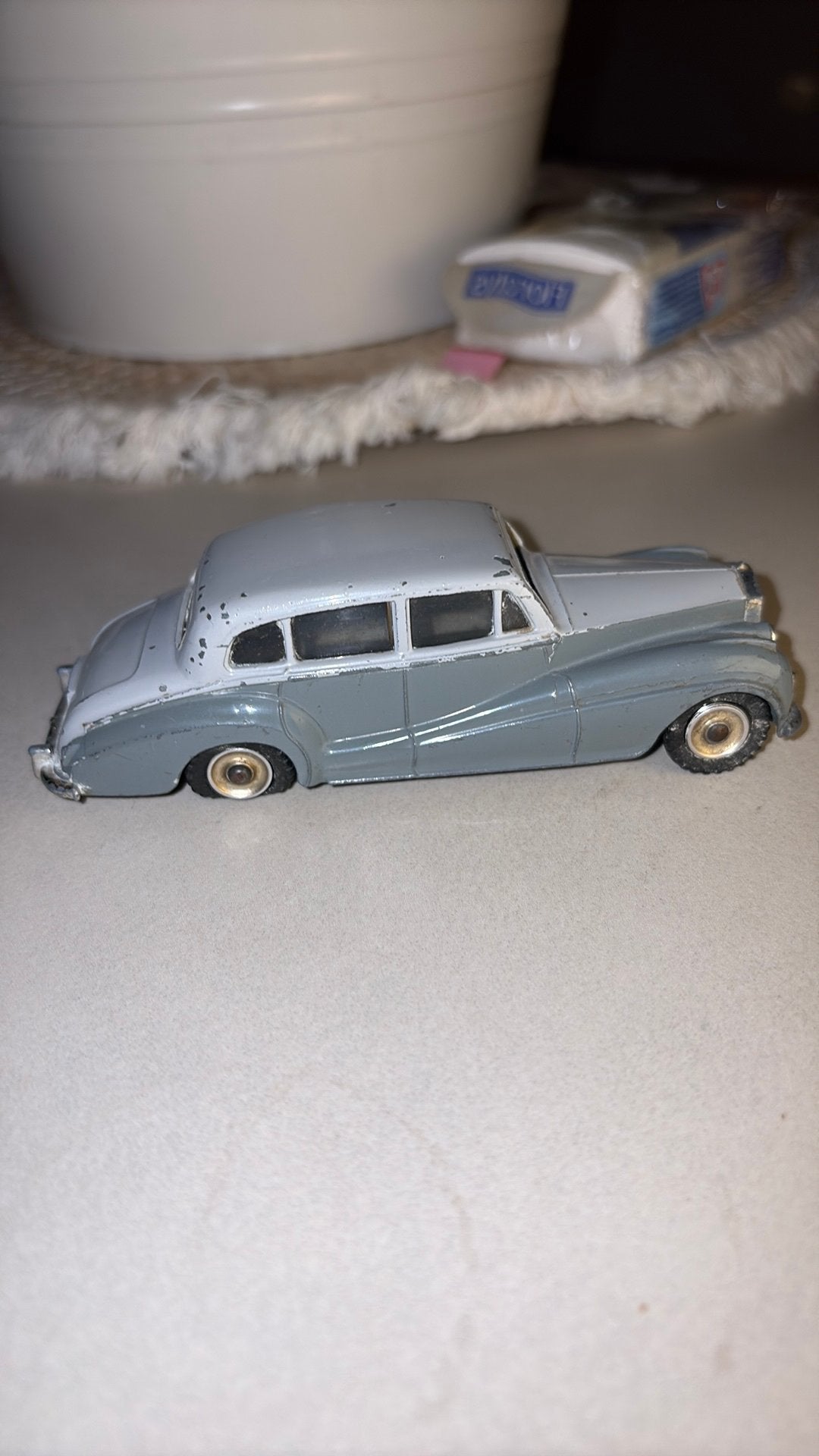 DINKY TOYS ROLLS ROYCE SILVER WRAITH, Ophalen of Verzenden, Gebruikt, Auto, Dinky Toys