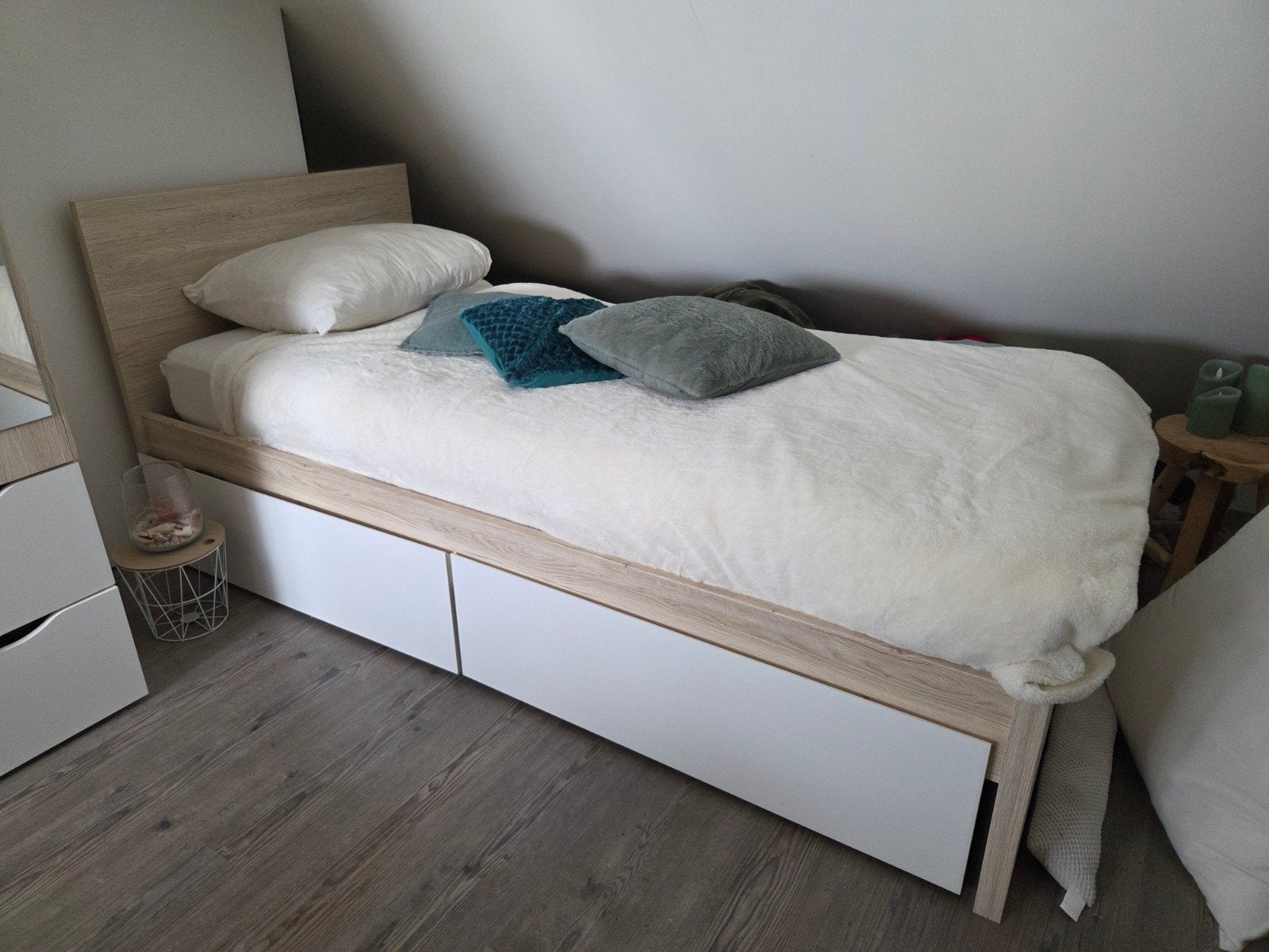 mooie slaapkamer, Huis en Inrichting, Ophalen, Zo goed als nieuw, Eenpersoons