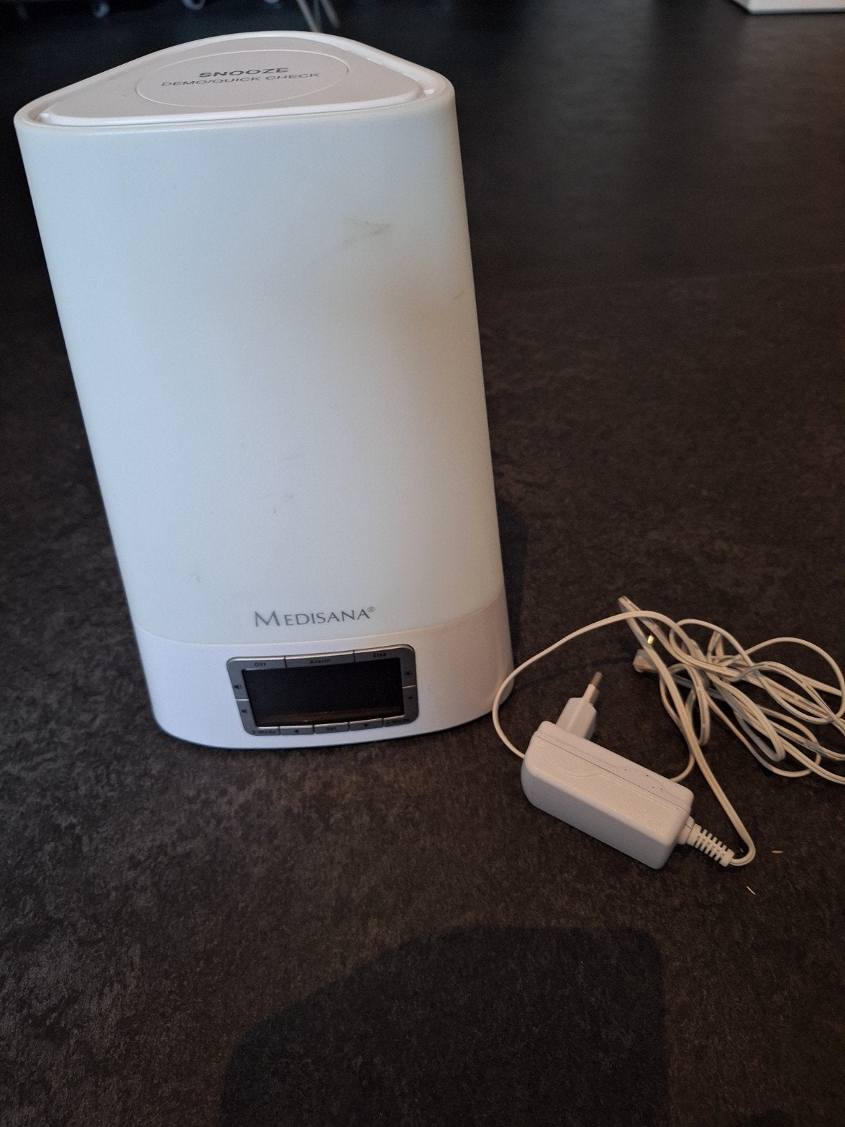 Medisana Wake-up Light / Wekker met Licht en Geluid, Witgoed en Apparatuur, Ophalen of Verzenden, Zo goed als nieuw, Digitaal