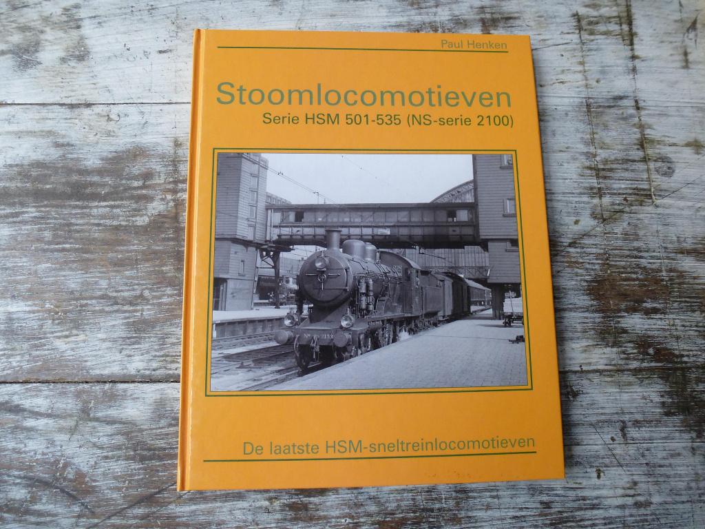Boek Stoomlocomotieven Serie HSM 501-535 (NS-serie 2100), Ophalen of Verzenden, Nieuw, Trein, Boek of Tijdschrift