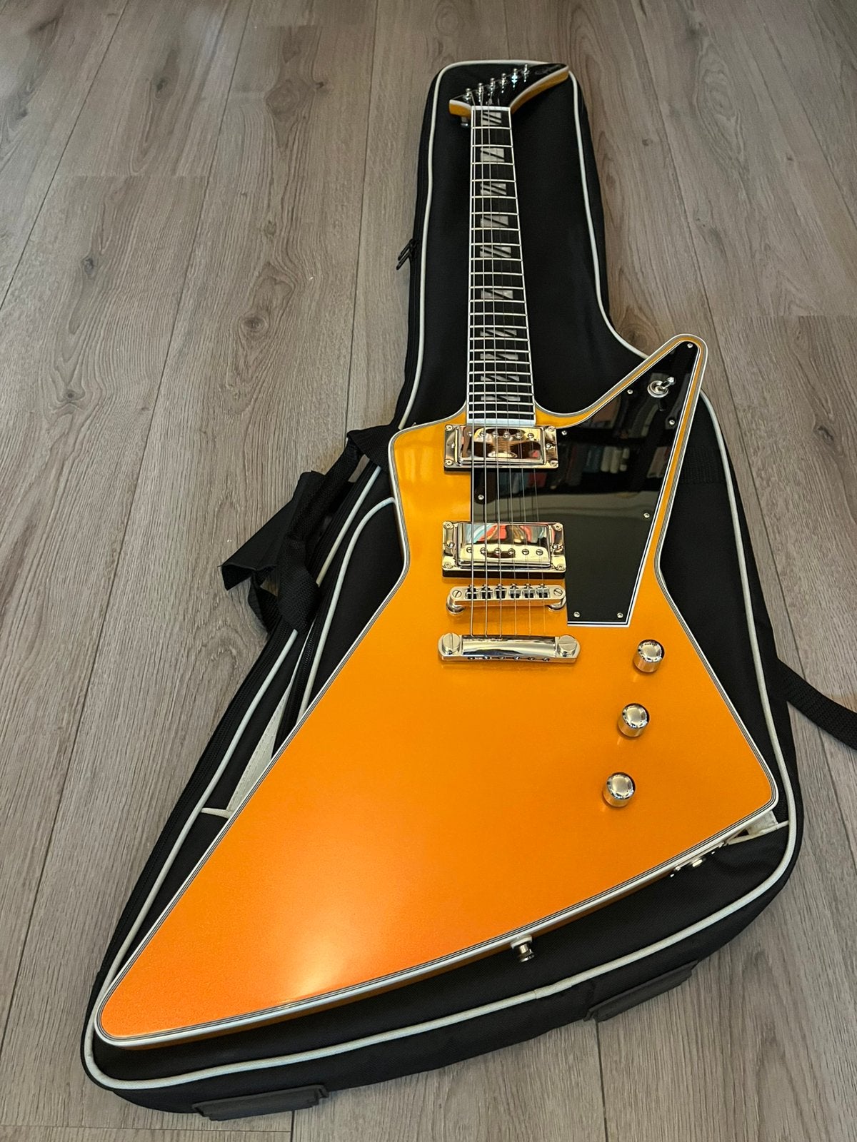 Epiphone Futura Firestorm Explorer - nieuw, Ophalen of Verzenden, Nieuw, Solid body, Epiphone