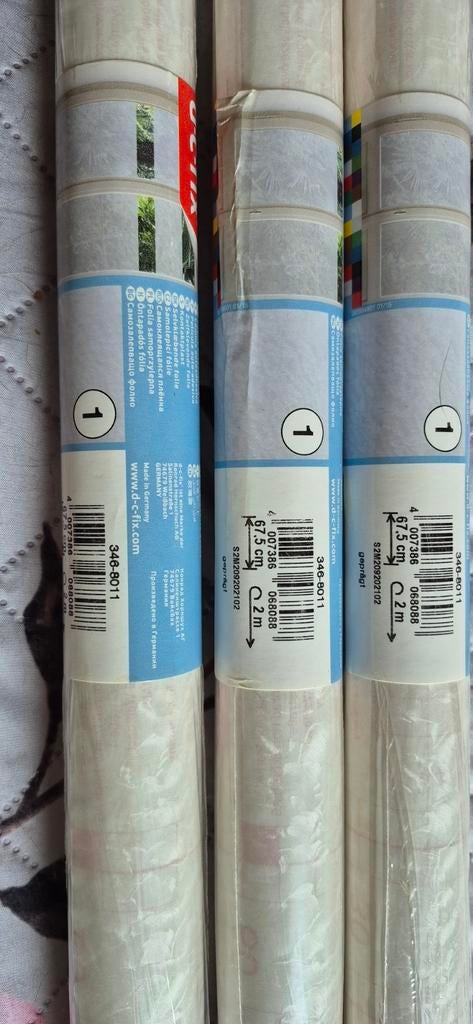 Zelfklevende Folie D-C-Fix 67,5 cm x 2 m, Ophalen, 10 tot 25 m², Wit, Modern