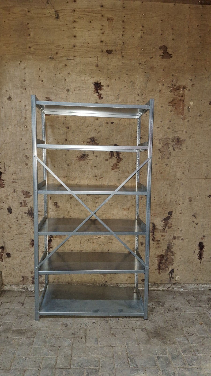 Stevige metalen stellingkast - 200x100x50 cm, Ophalen of Verzenden, Nieuw
