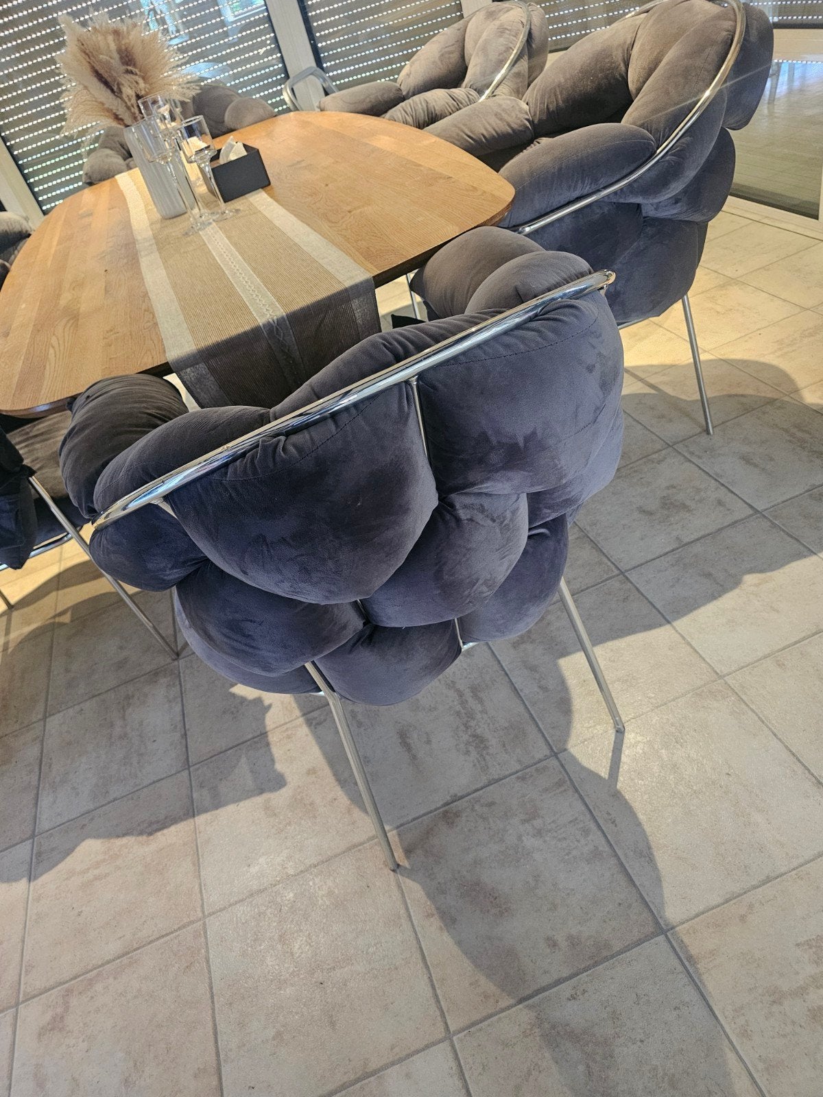 6 mooie, wasbare stoelen - zgan, Huis en Inrichting, Stoelen, ., Ophalen of Verzenden, Zo goed als nieuw, .