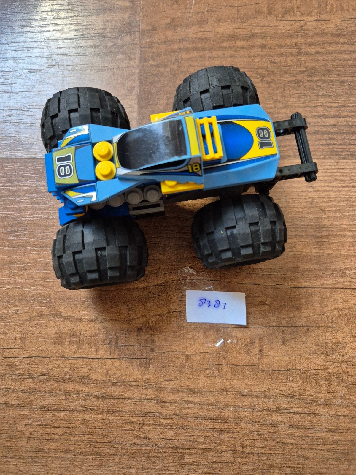Lego Technic Monster Truck (Blauw/Geel) 8383, Ophalen of Verzenden
