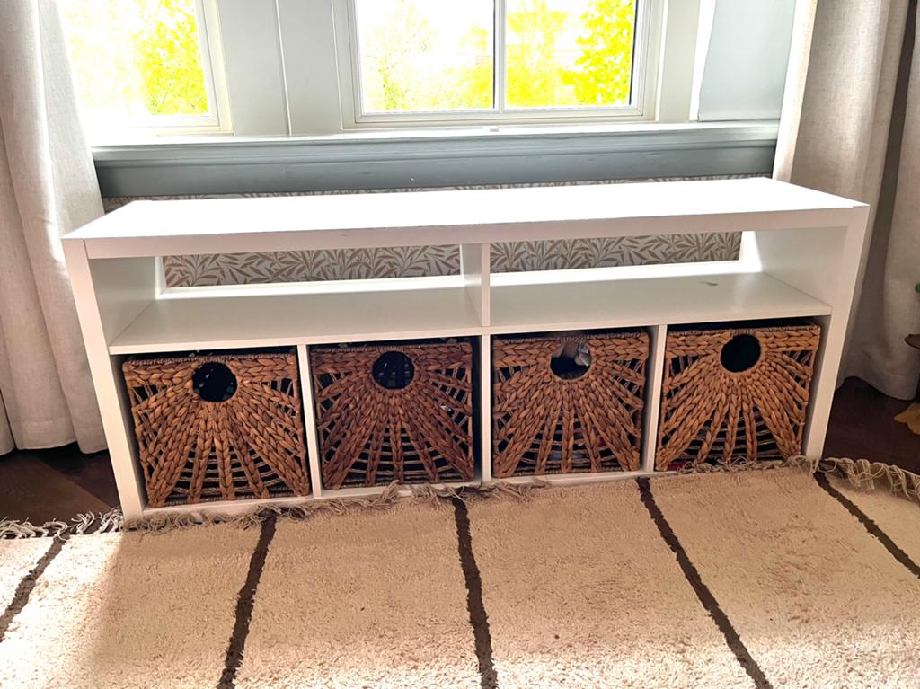 Ikea kallex: perfecte opbergruimte voor kinderspeelgoed, Minder dan 50 cm, Ophalen, Minder dan 90 cm, 100 cm of meer
