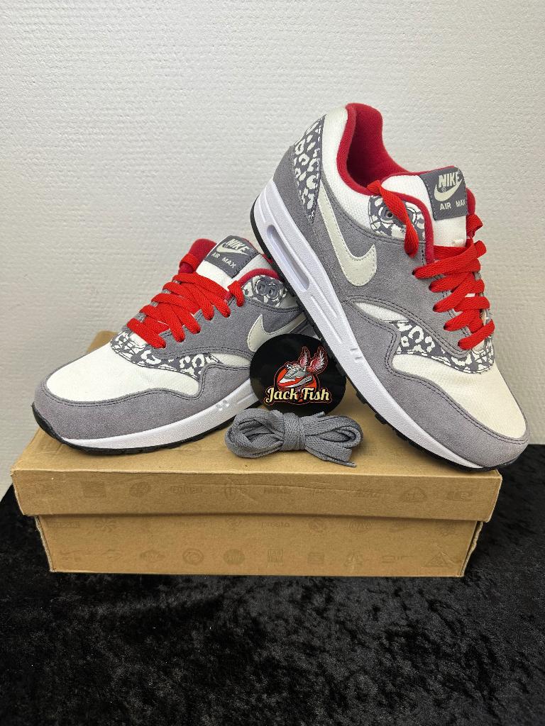 Nike air Max 1 Leopard gray - size 41, Nike air max, Overige kleuren, Nieuw, Ophalen of Verzenden