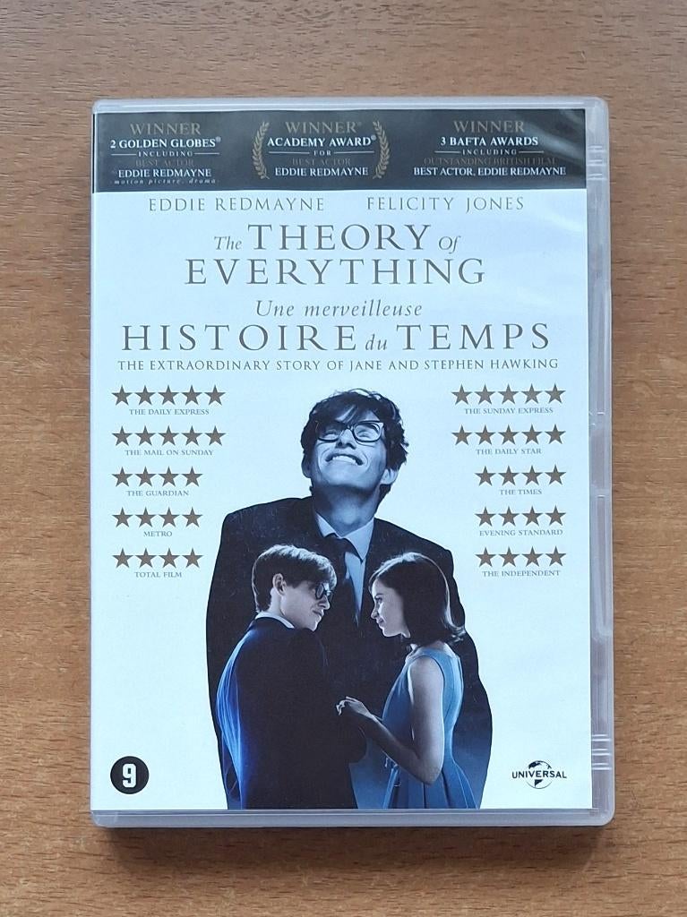 The Theory Of Everything, Vanaf 9 jaar, Verzenden, Zo goed als nieuw, Waargebeurd drama