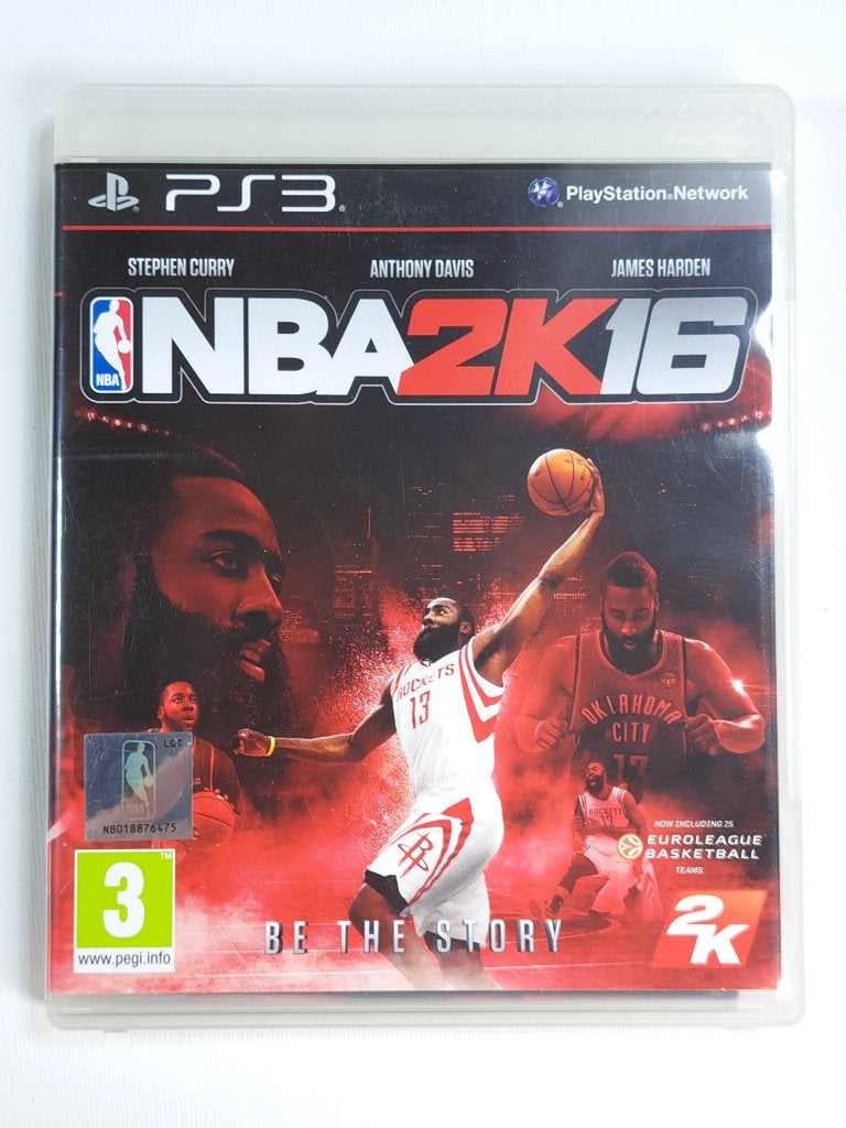 NBA 2K16 - PlayStation 3 - PS3 - PAL - Compleet, Sony Interactive Entertainment Network Europe Limited, Verzenden, 2 spelers, Zo goed als nieuw