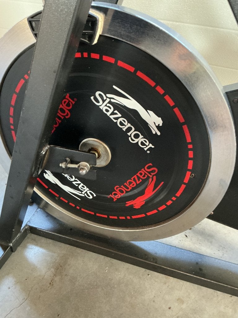 Slazenger Speed Bike HomeTrainer, Sport en Fitness, Ophalen, Benen, Zo goed als nieuw, Metaal