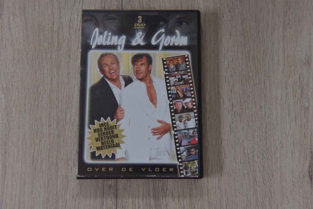 JOLING & GORDON --- 3DVDbox SEIZOEN 1 OVER DE VLOER, Alle leeftijden, Verzenden, Zo goed als nieuw, Komedie