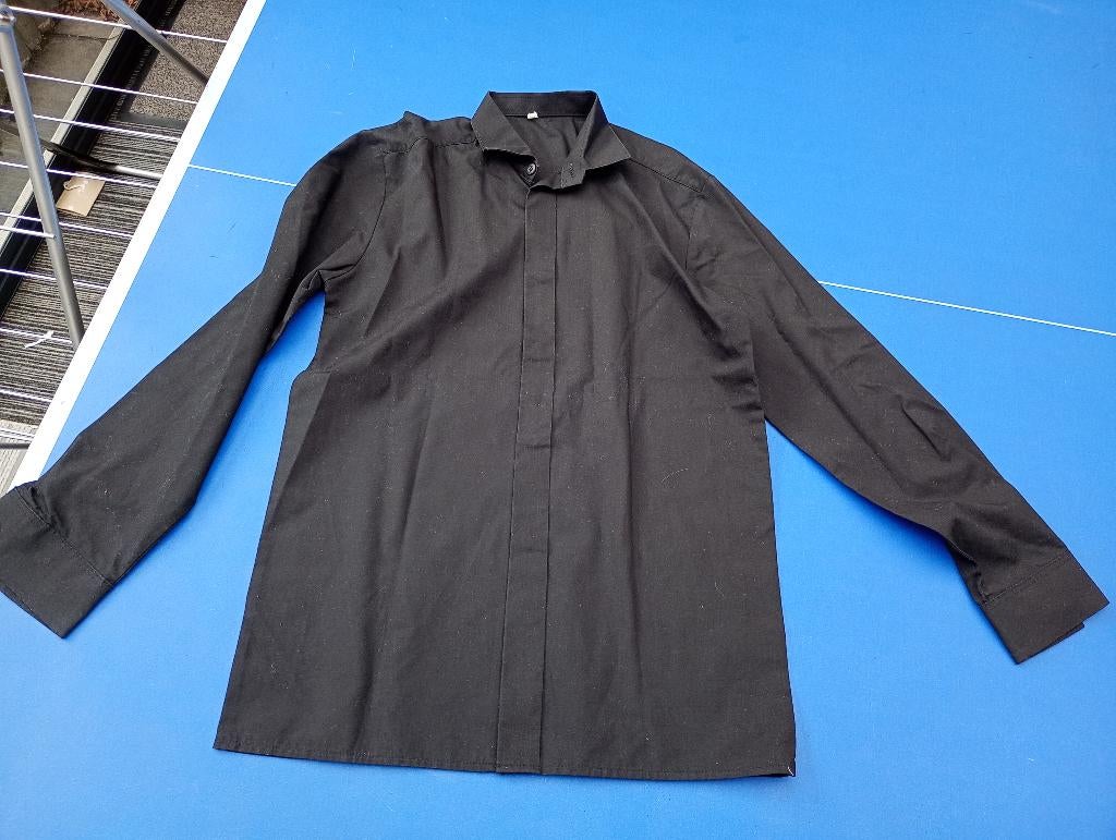 Blouse zwart maat 152, Kinderen en Baby's, Kinderkleding | Maat 152, Overhemd of Blouse, Ophalen of Verzenden, Zo goed als nieuw
