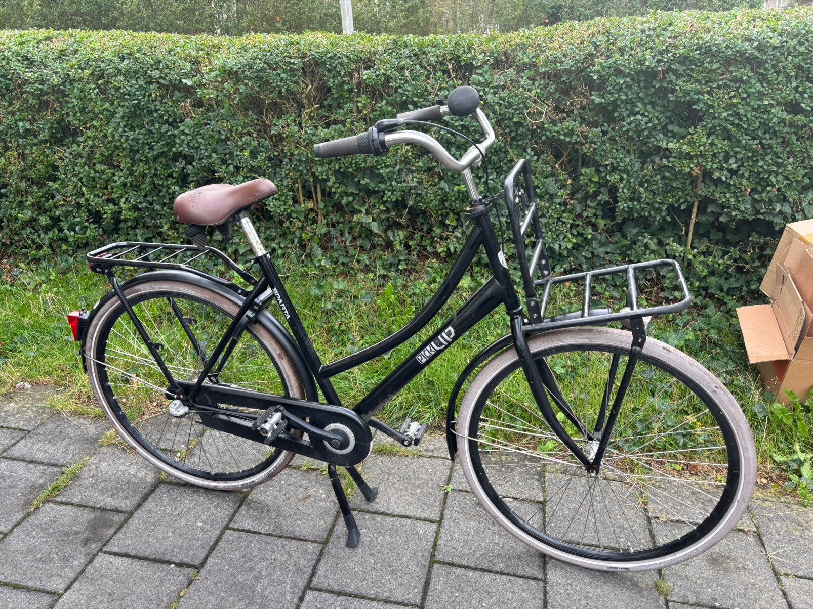 Omafiets 28 inch, 53 tot 56 cm, Ophalen, Gebruikt, Versnellingen