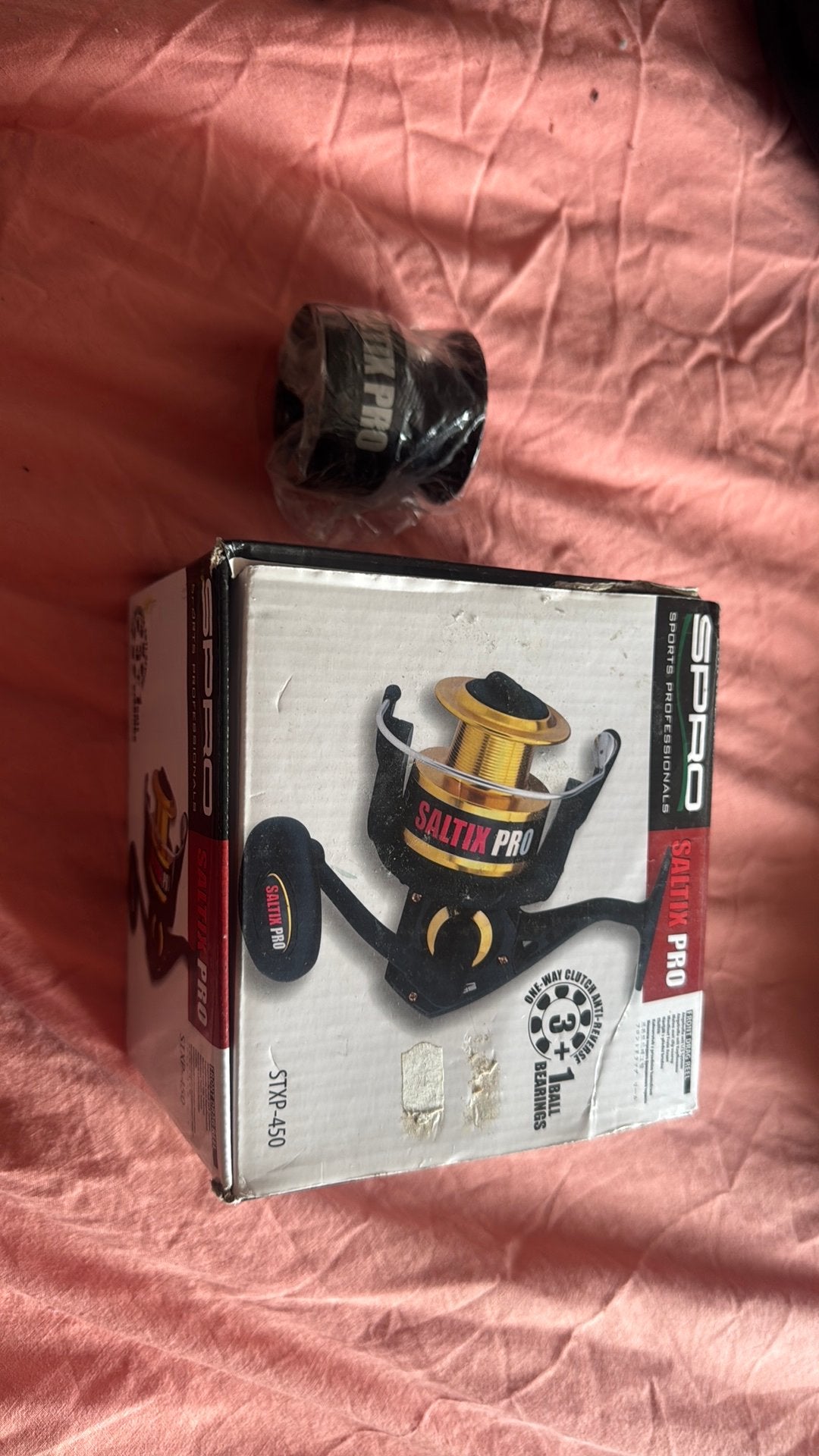 SPRO Saltix Pro STXP-450 Vismolen (Inclusief Extra Spoel!), Ophalen, Zo goed als nieuw