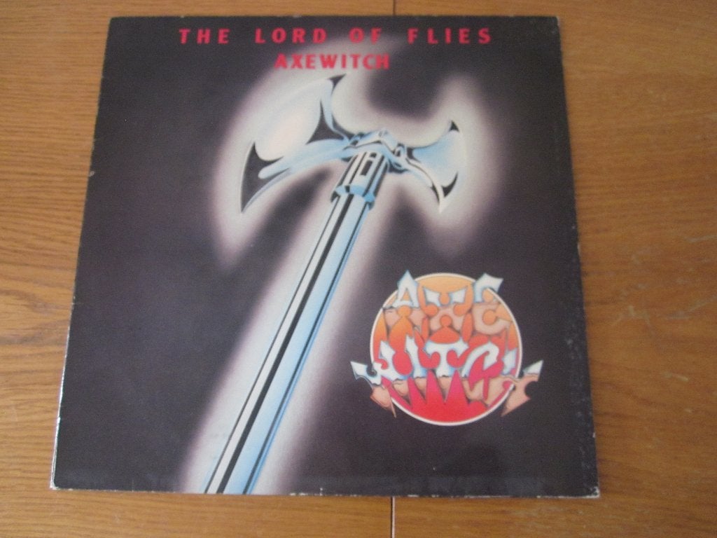 Axewitch - The Lord Of Flies 1983 Finger Print FING LP 101, LP, Beschermende buitenhoes, Gebruikt, Ophalen of Verzenden
