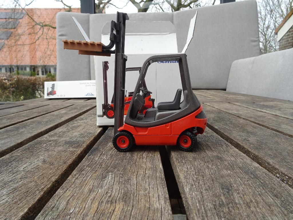 Linde H12 heftruck miniatuur van metaal, Verzenden, Nieuw, Overige typen