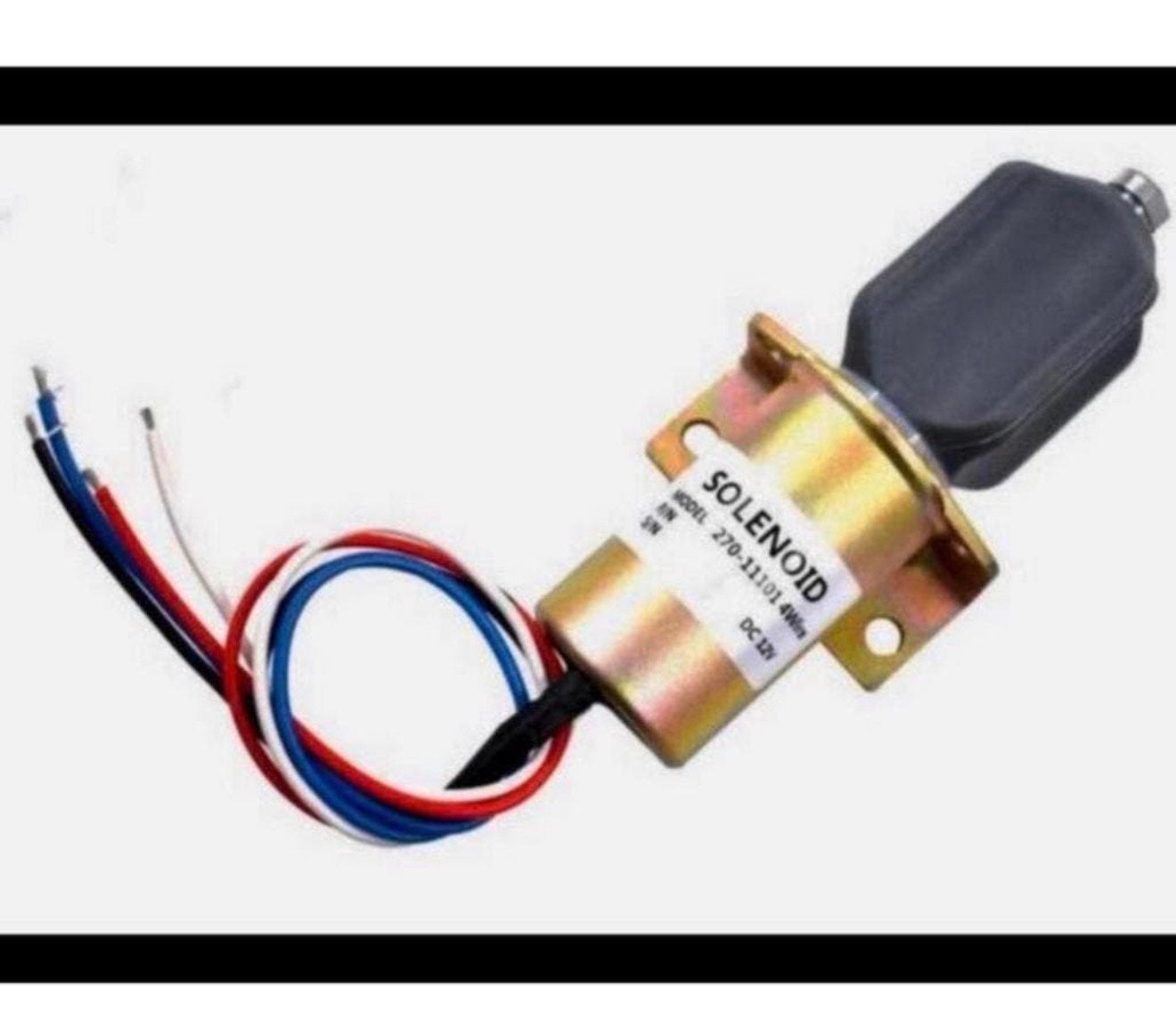 270-11101 4-draad Uitlaat Solenoid Corsa Marine elektrisch, Nieuw, Ophalen of Verzenden, H, H