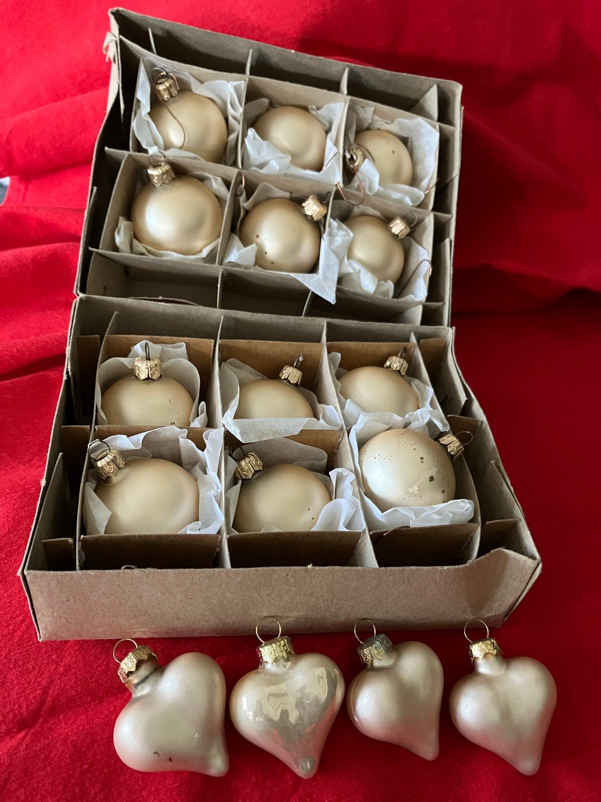 KERST Mindgeblazen kerstballen oarelmoer, Diversen, Ophalen of Verzenden