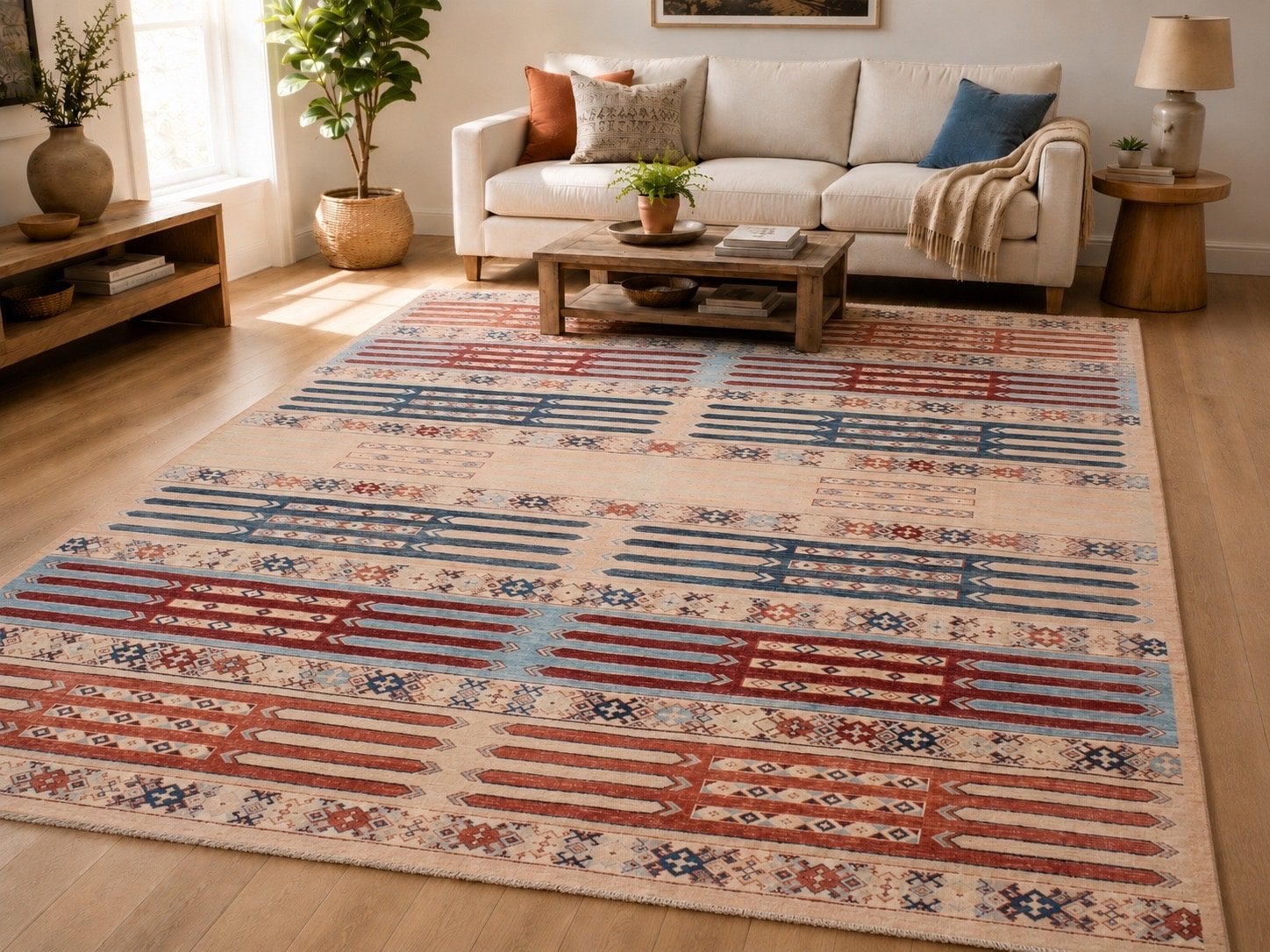 vloerkleed tapijt wollen Oosters Perzisch vintage en 300x250, Beige, 150 tot 200 cm, 200 cm of meer, Ophalen of Verzenden