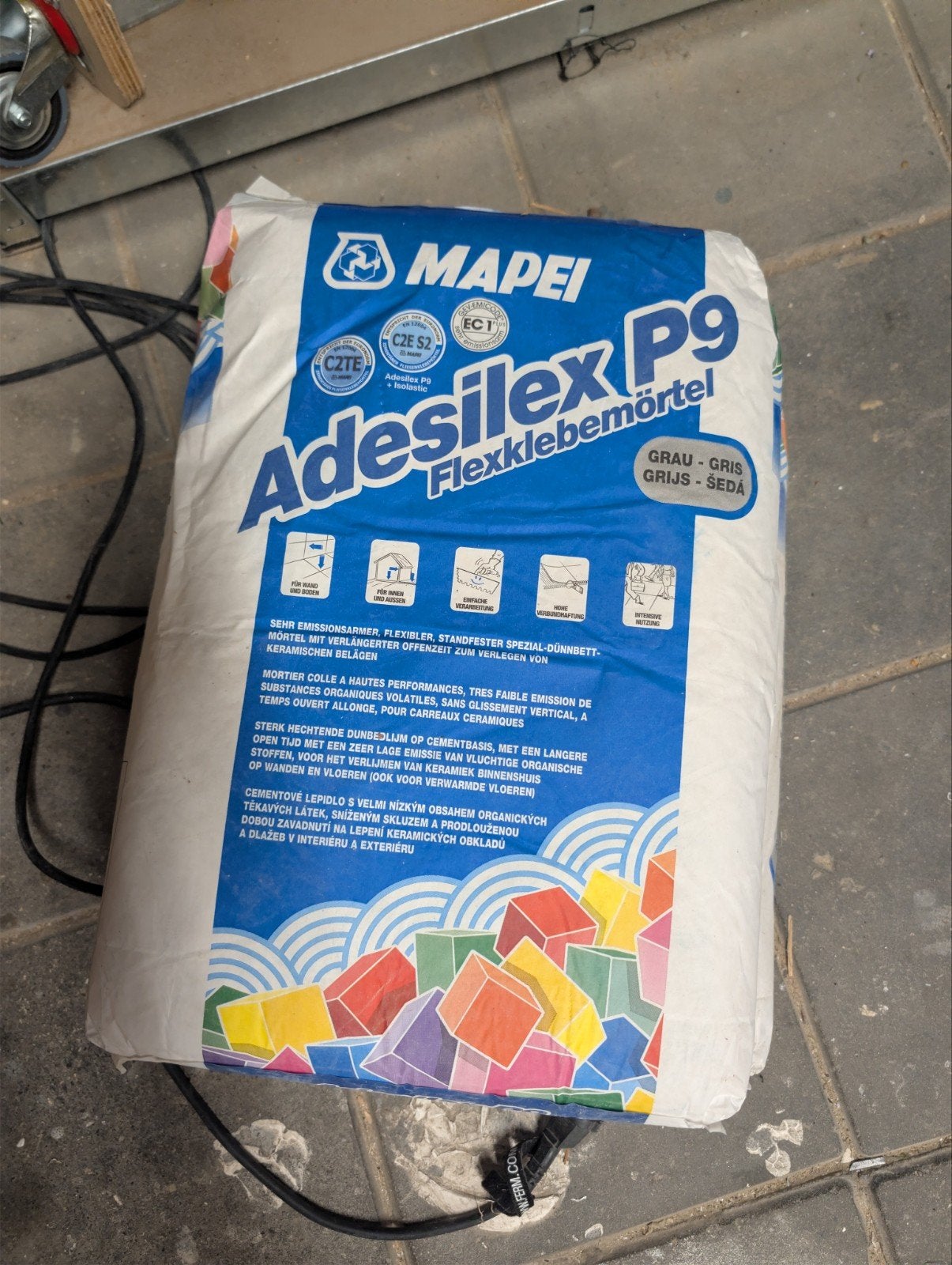 Mapei tegellijm Adesilex P9, Ophalen, Overige materialen, Overige typen, Nieuw
