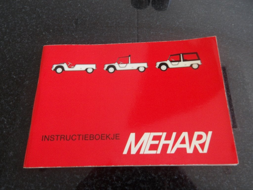 Citroën Mehari - Instructieboekje - NL, Verzenden