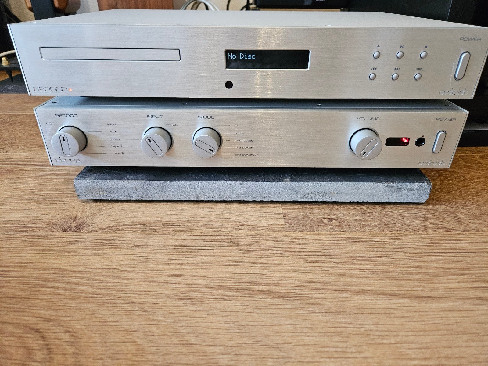 Audiolab 8200A versterker & 8200 CD Speler, Ophalen, Zo goed als nieuw, Overige merken, Losse componenten