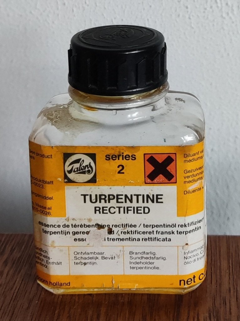 Turpentine rectified Talens, Ophalen, Gebruikt, Overige typen
