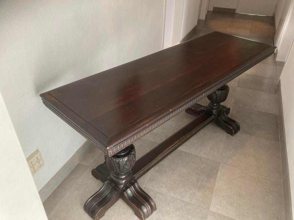 Engelse schijftafel, Ophalen
