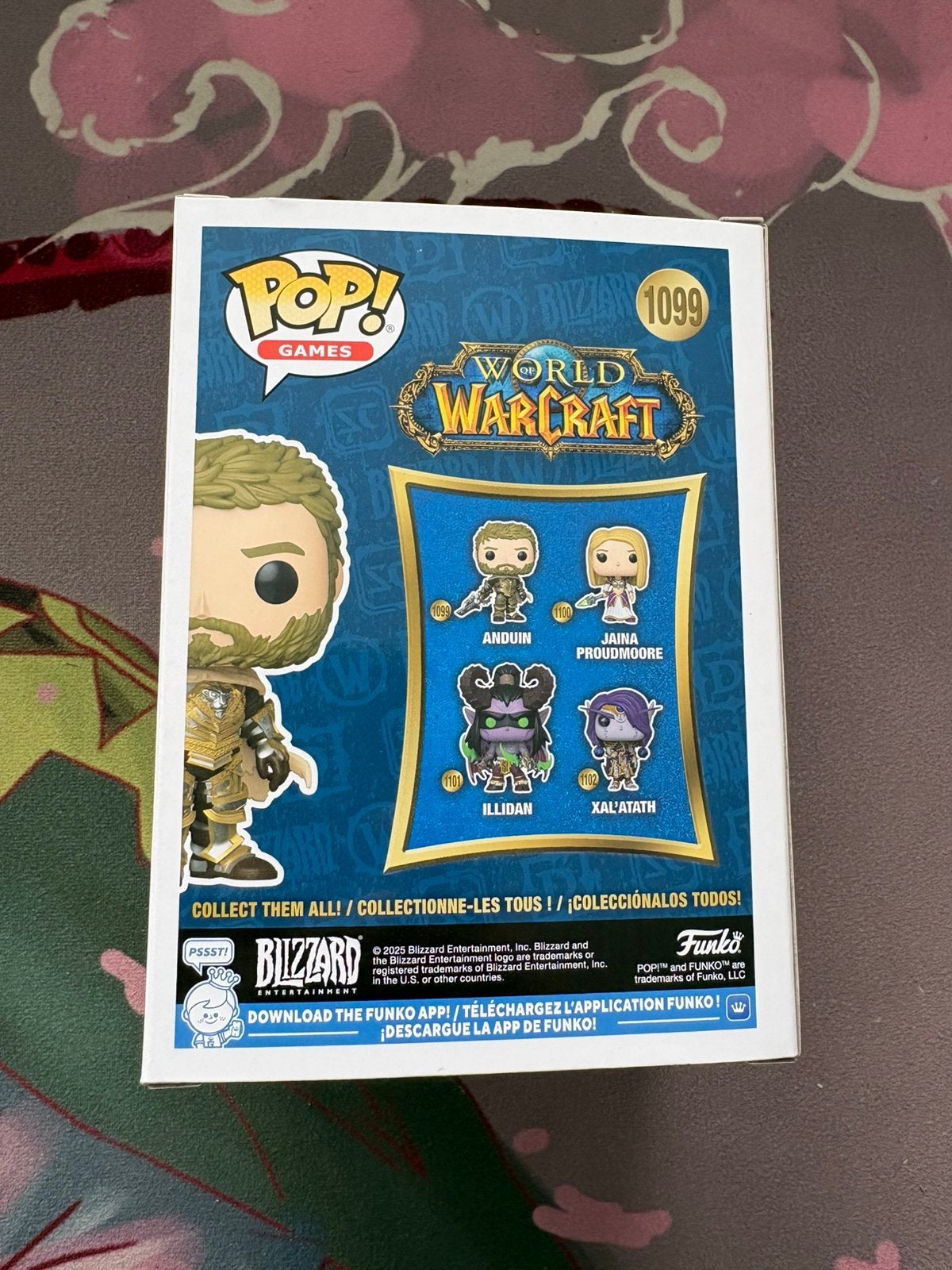 Anduin #1099 Funko Pop! World of Warcraft The War Within, Funko Europe, Ophalen of Verzenden, Zo goed als nieuw, Supportemea@funko.com