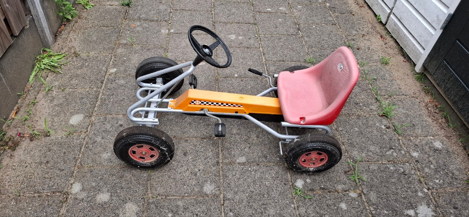 Stoere skelter met verstelbare zitting, Ophalen, Gebruikt, Overige merken