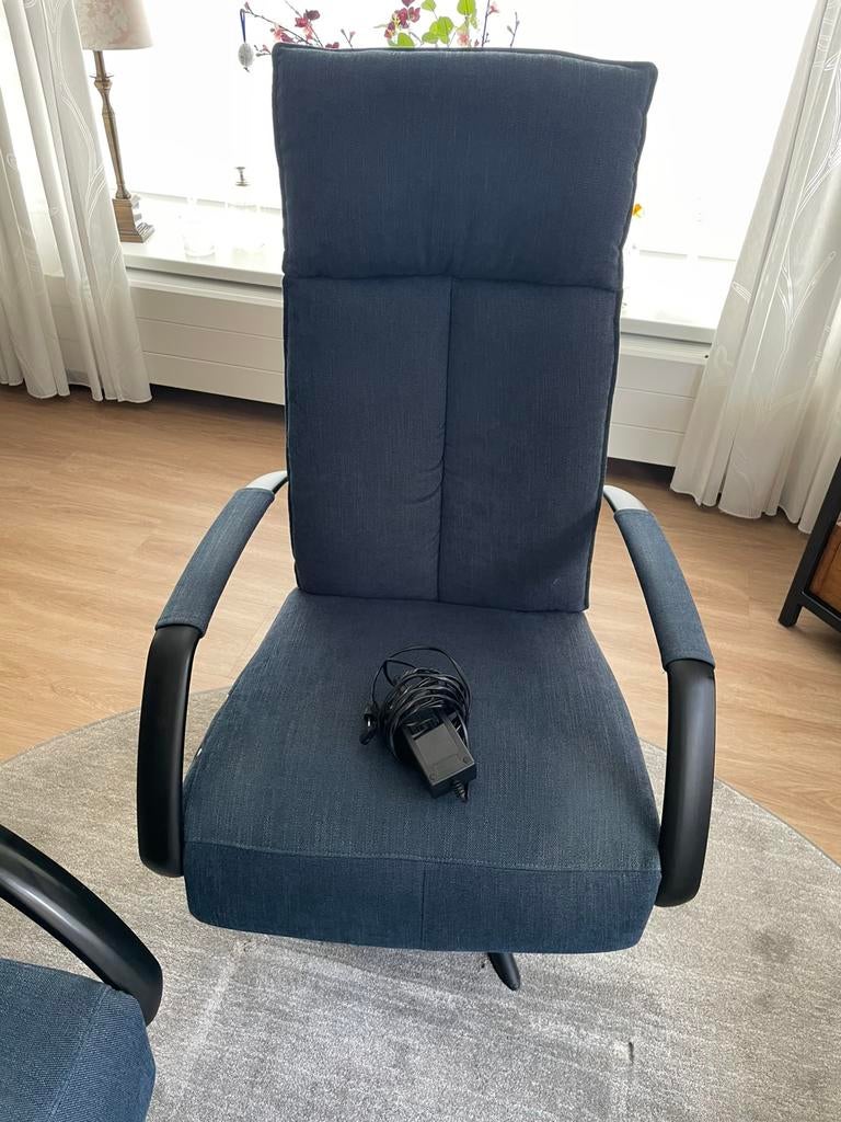 Hjort Knudsen relexfauteuils, Ophalen, Minder dan 75 cm, Zo goed als nieuw, 50 tot 75 cm