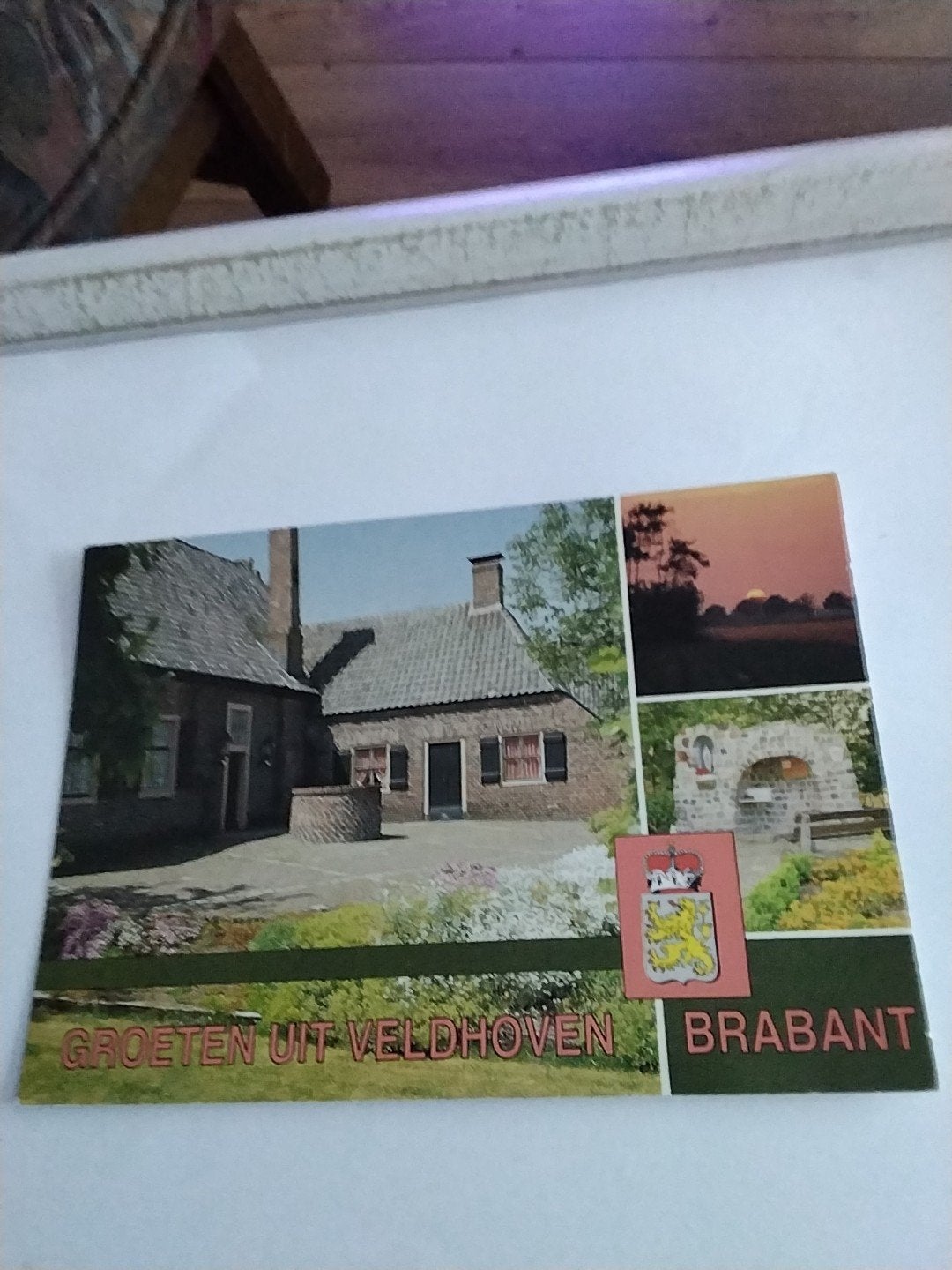 Ansichtkaart Groeten uit Veldhoven Brabant, Ophalen of Verzenden, 1980 tot heden, Gelopen, Noord-Brabant