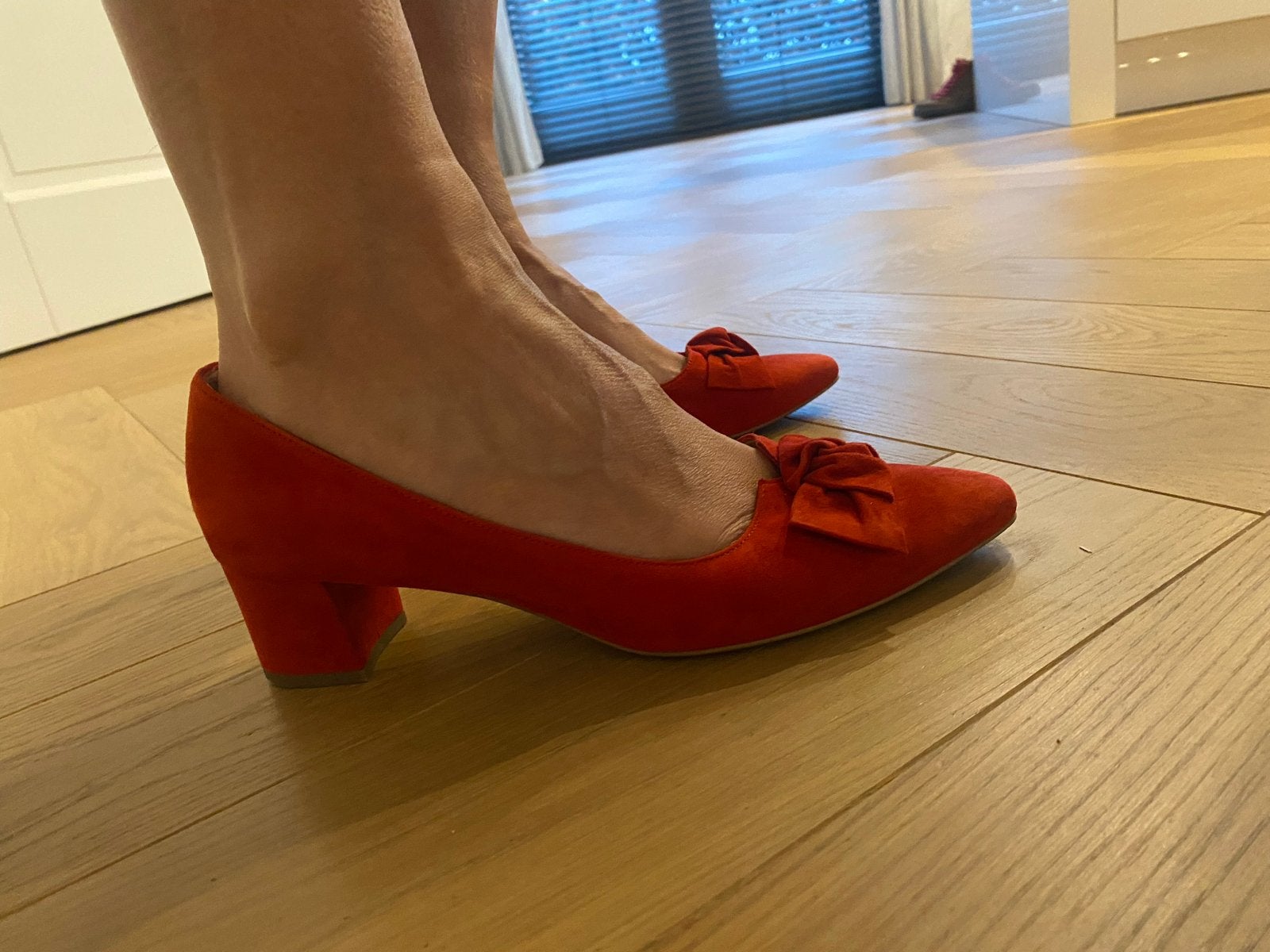 Peter Kaiser schoenen/pumps 👠 - maat 38 - gratis verzenden!, Ophalen of Verzenden, Zo goed als nieuw, Rood, Pumps