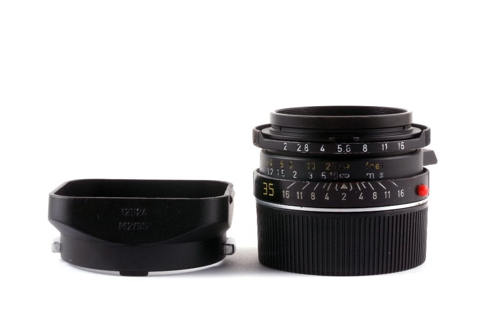 Leica 35mm 2.0 King of Bokeh versie IV GoedeStaat, T, Zo goed als nieuw, N, V