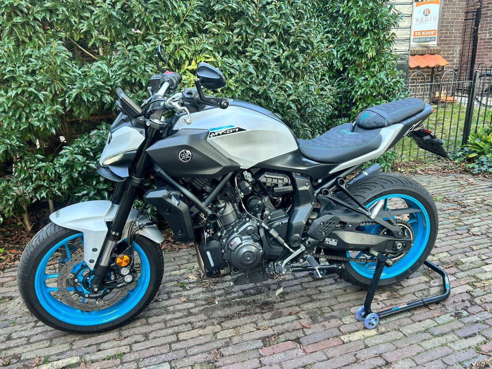Yamaha mt07 2025 ice storm a2, Motoren, 700 cc, 2 cilinders, Nieuw, Minimaal motorrijbewijs A2
