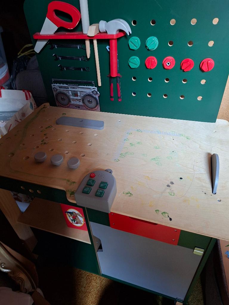 Werkbank kinderen, Kinderen en Baby's, Ophalen, Gebruikt