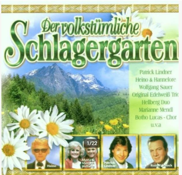 Volkstumliche Schlagergarten, elvis presley, en nog cd, dvd, Ophalen of Verzenden, Zo goed als nieuw, Overige typen