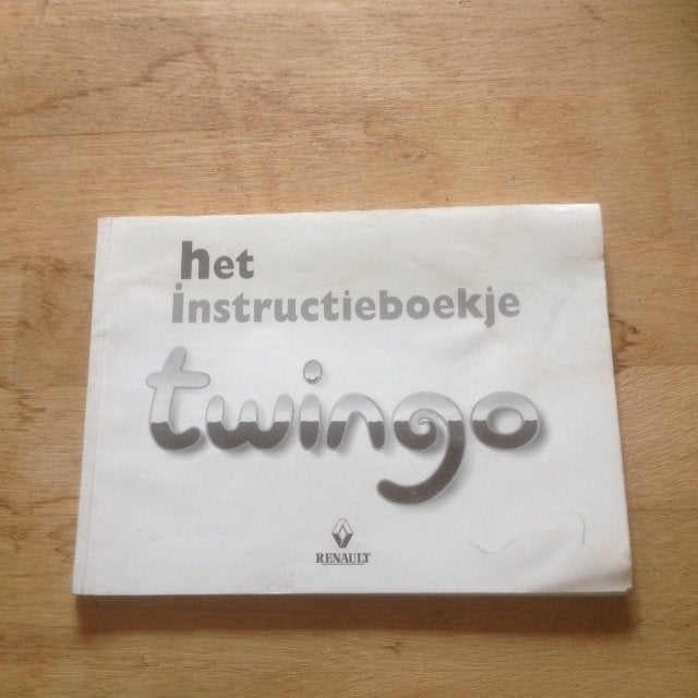 Renault Twingo Instructieboekje    1998    NL, Auto diversen, Ophalen of Verzenden