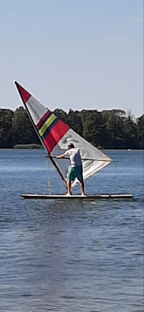 Complete Windsurfset voor beginners en gevorderden, Ophalen, Gebruikt, 300 cm of meer, Met vin(nen)