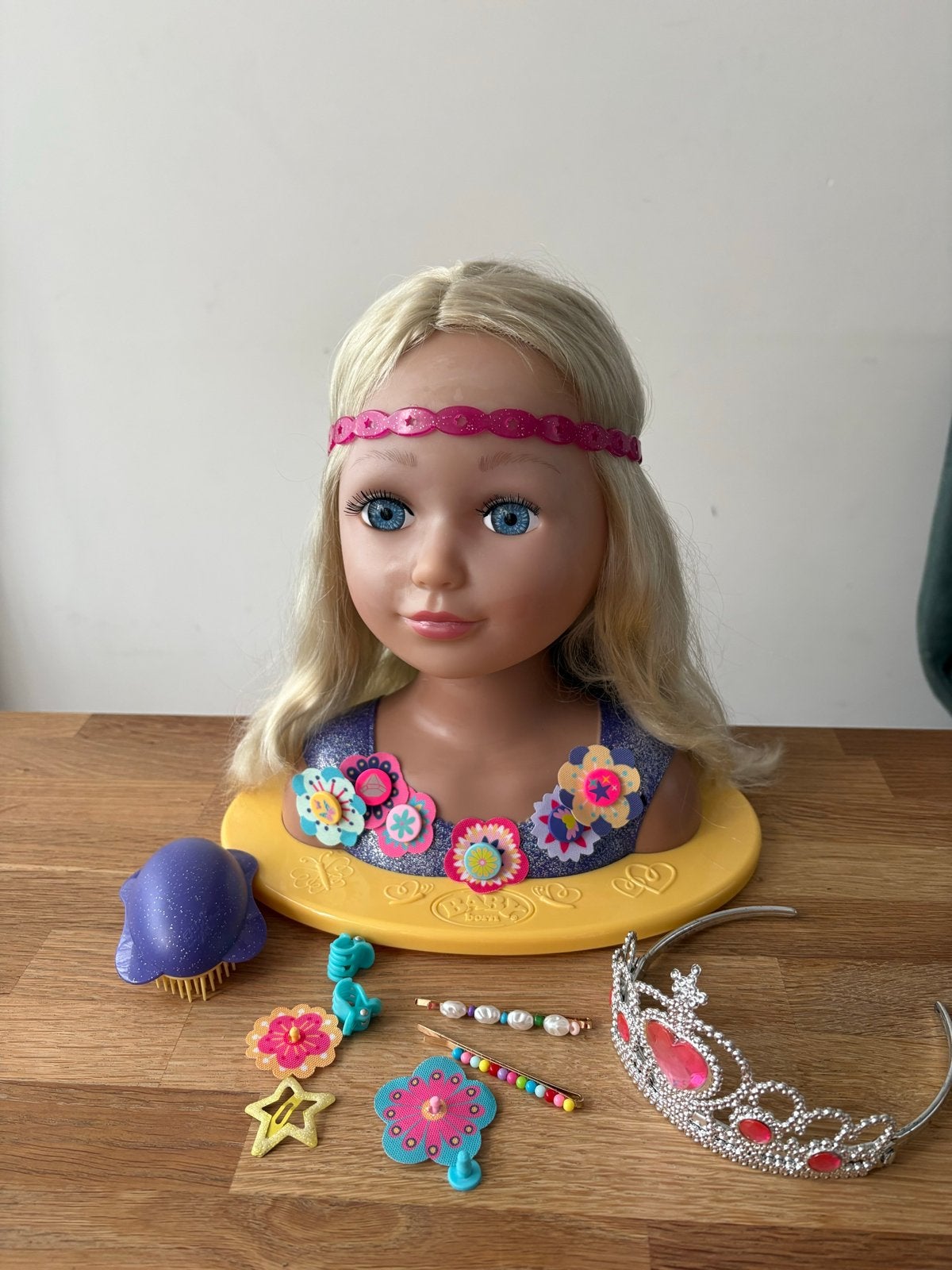 Babyborn stylinghoofd pop, Verzenden, Gebruikt, Overige typen