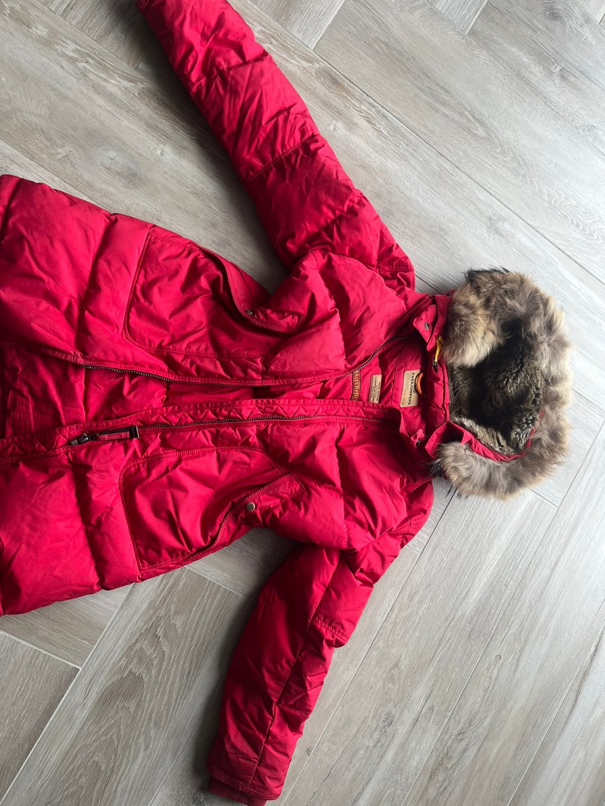 Parajumpers jas Rood - Maat XS dames, Verzenden, Zo goed als nieuw, Maat 34 (XS) of kleiner, Rood