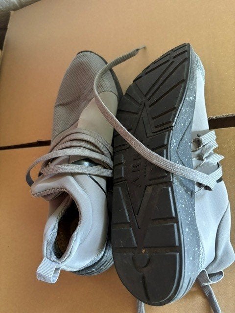 ARKK Copenhagen 39 sneakers creme grijs  half hoog, Ophalen of Verzenden, Gedragen, Grijs, Sneakers of Gympen