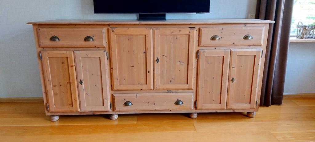Grenen dressoir, Huis en Inrichting, Kasten | Dressoirs, Ophalen of Verzenden, Gebruikt, 25 tot 50 cm