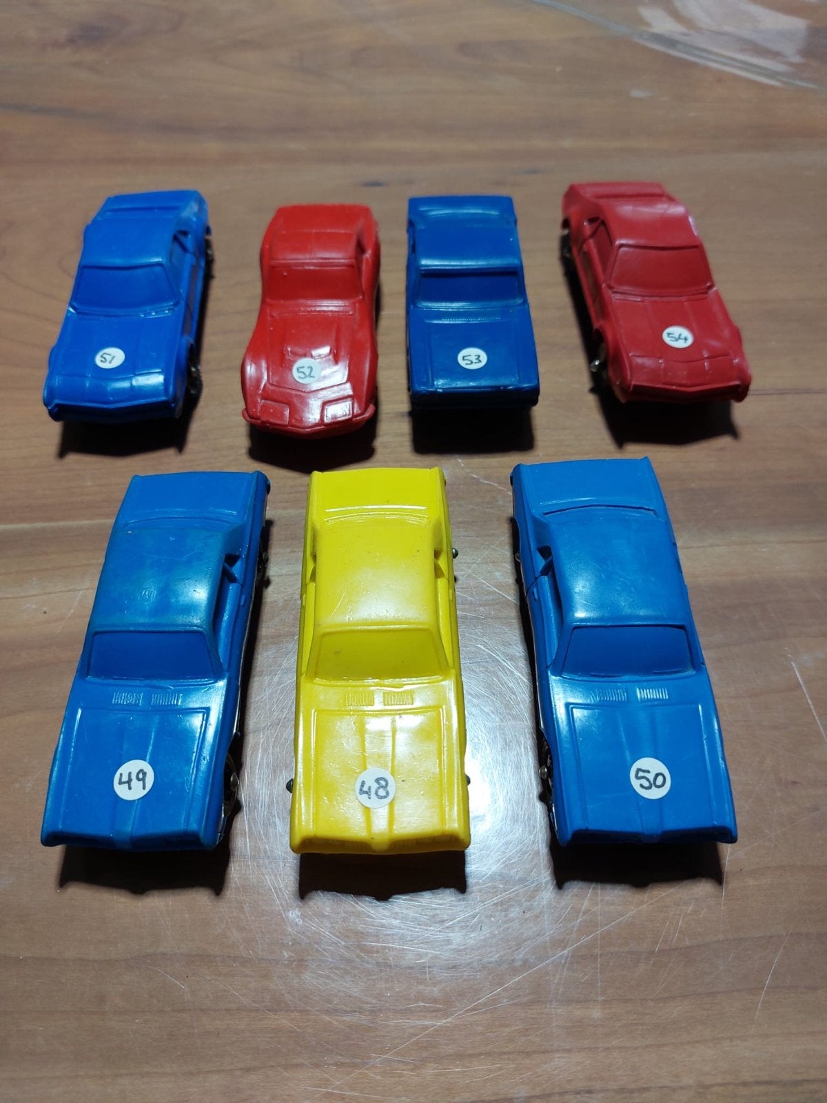 Jaren 60-70 plastic speelgoedauto's oa Tomte, Ophalen of Verzenden, Gebruikt
