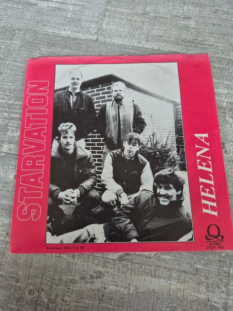 Zeldzame oude piraten single van Starvation Helena, Ophalen of Verzenden, Gebruikt, 7 inch, Single