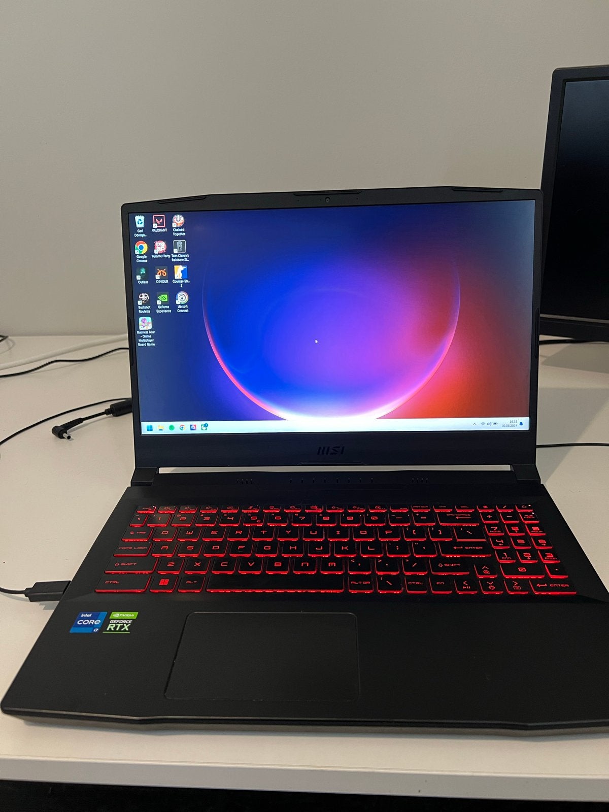 MSI Gaming Laptop - Intel Core i7-11800, NVIDIA RTX 3050 Ti, Computers en Software, Windows Laptops, Ophalen, Met videokaart, 2 tot 3 Ghz