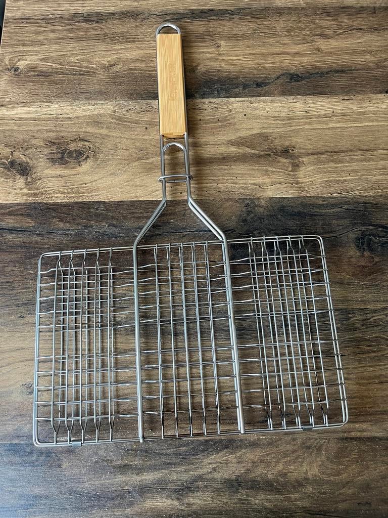 Barbecue rooster met houten handvat, Ophalen, Gebruikt